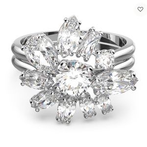 Swarovski Gema Cocktail Ring - size 7